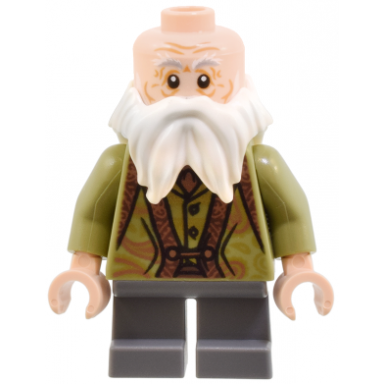 professor filius flitwick - olive green suit dark bluish gray short legs