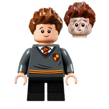 seamus finnigan - gryffindor sweater with crest black short legs