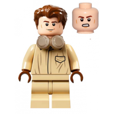 cedric diggory - coveralls headphones tan medium legs