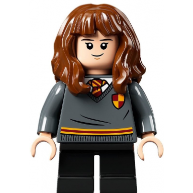 hermione granger - gryffindor sweater with crest black short legs