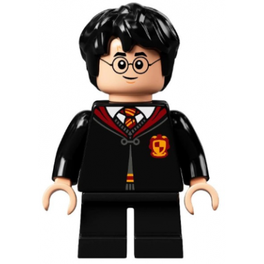 harry potter - gryffindor robe clasped sweater shirt and tie black short legs