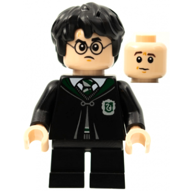 harry potter - black slytherin robe and short legs gregory goyle transformation