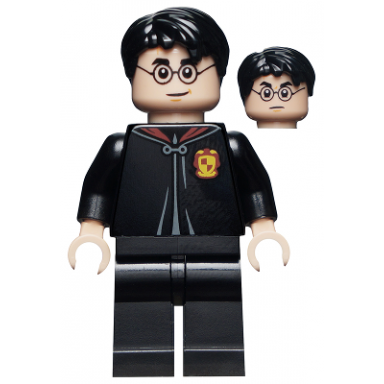 harry potter - gryffindor robe clasped black legs