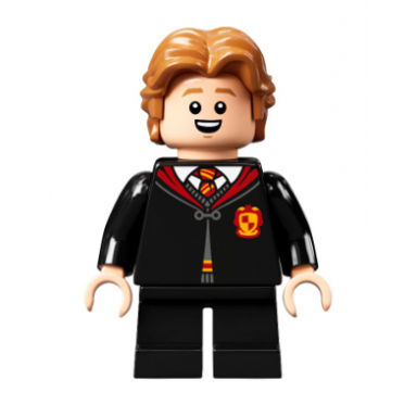 colin creevey - gryffindor robe clasped black short legs