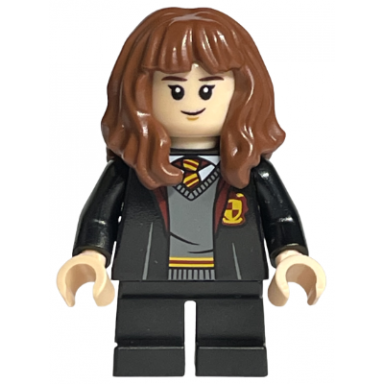 hermione granger - gryffindor robe open sweater shirt and tie black short legs
