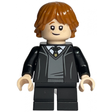 ron weasley - hogwarts robe black tie