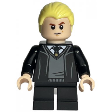 draco malfoy - hogwarts robe black tie