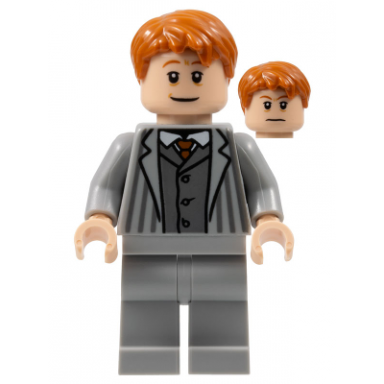 arthur weasley - light bluish gray suit