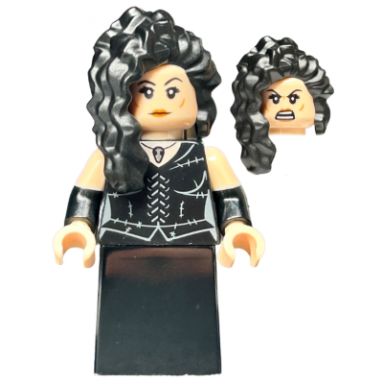 bellatrix lestrange - black dress dual molded arms