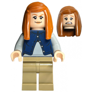 ginny weasley - dark blue cardigan vest