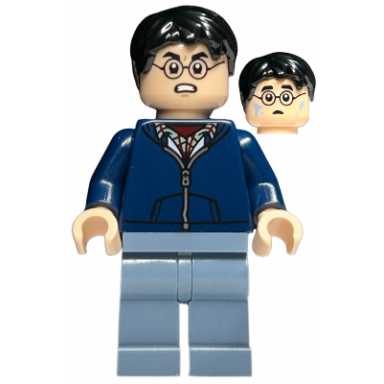 harry potter - dark blue hoodie sand blue legs