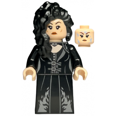bellatrix lestrange - printed skirt hermione granger transformation