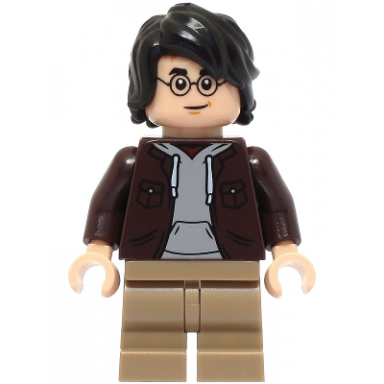 harry potter - dark brown open jacket dark tan medium legs