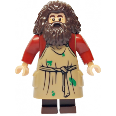 rubeus hagrid - dark tan apron