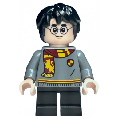 harry potter - gryffindor sweater and scarf black short legs