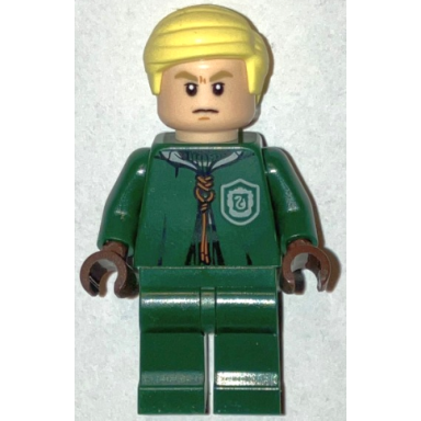 draco malfoy - dark green slytherin quidditch uniform