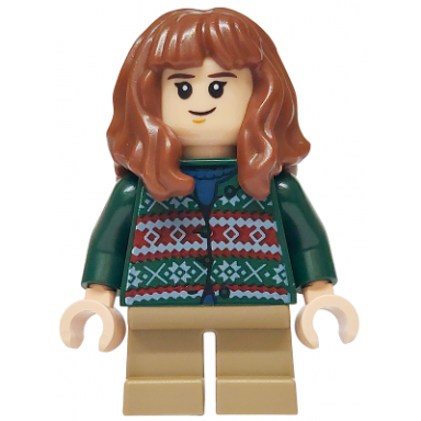 hermione granger - dark green sweater dark tan short legs
