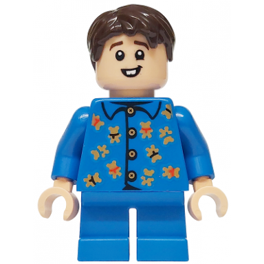 neville longbottom - blue teddy bear pajamas