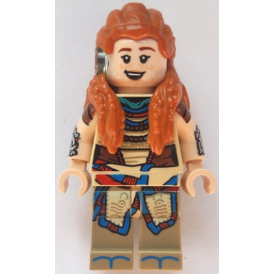 aloy - open mouth smile lopsided closed mouth