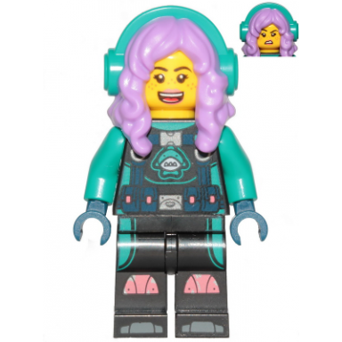 parker l jackson - diving suit with headphones open mouth smile disgusted