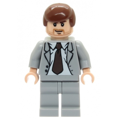 indiana jones - light bluish gray suit
