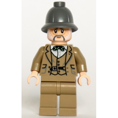 professor henry jones sr - dark bluish gray pith helmet