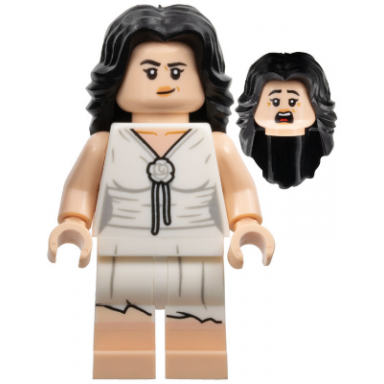 marion ravenwood - white tattered dress