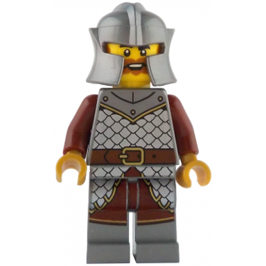 griffin knight - male dark orange beard