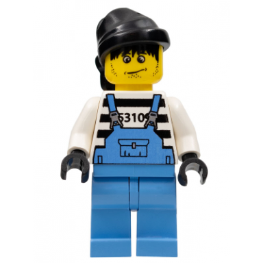 xtreme stunts brickster henchman with medium blue overalls 2
