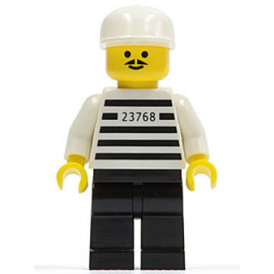 police - jailbreak joe black legs with white cap
