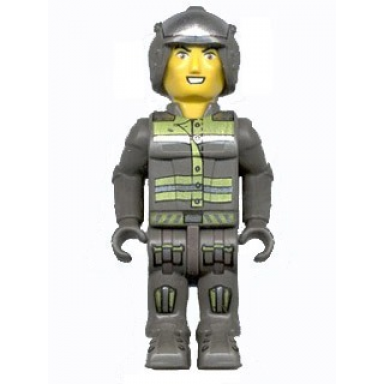 res-q - open faced helmet without sunglasses