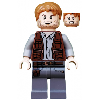 owen grady - leather vest
