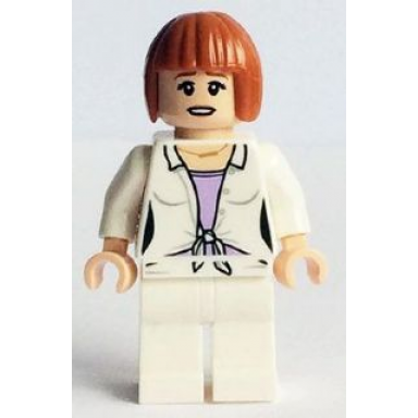 claire dearing - white shirt open