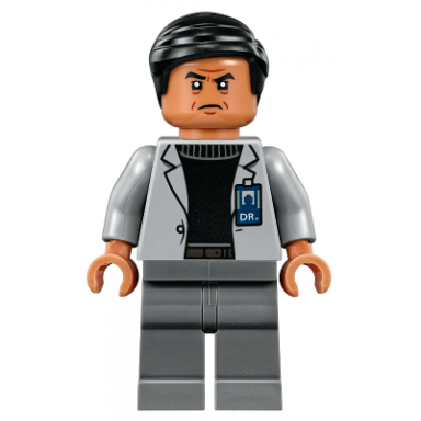 dr henry wu - light bluish gray jacket smile angry frown