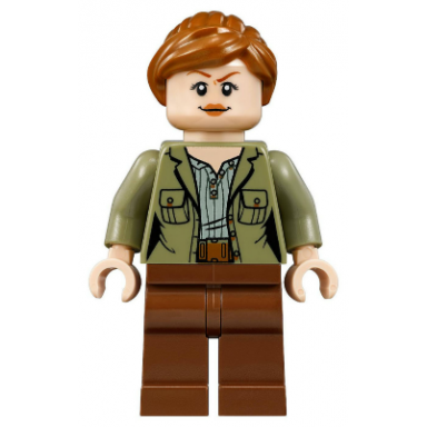 claire dearing - olive green jacket