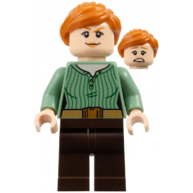 claire dearing - sand green shirt