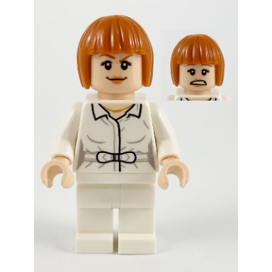 claire dearing - white shirt closed