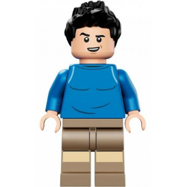kenji kon - blue shirt dark tan legs