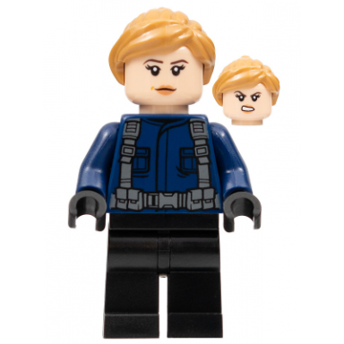 acu guard - female medium nougat hair light nougat head