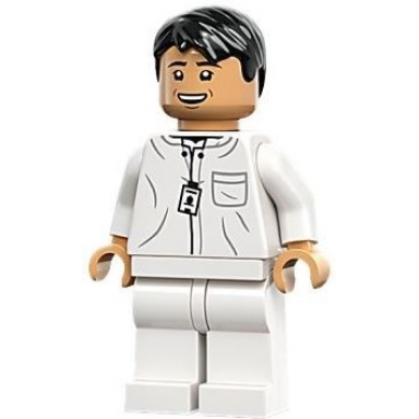 dr henry wu - white lab uniform