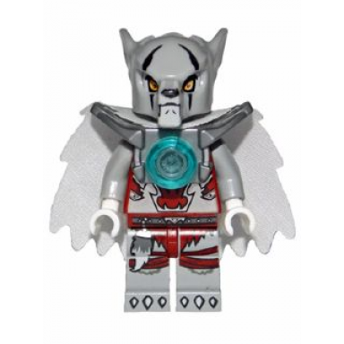 worriz - flat silver armor cape