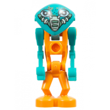 life on mars lom martian - orange body orange legs