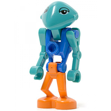 life on mars lom martian - blue body orange legs