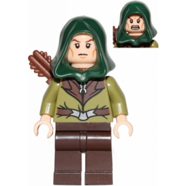 mirkwood elf guard - hood quiver