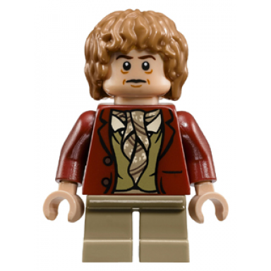 bilbo baggins - dark red coat