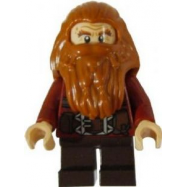 gloin the dwarf - dark orange hair