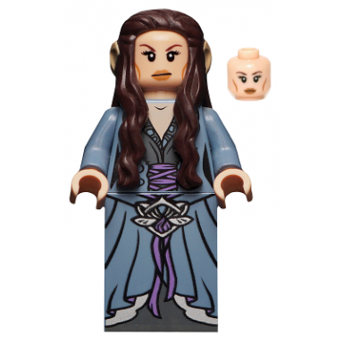 arwen - sand blue dress