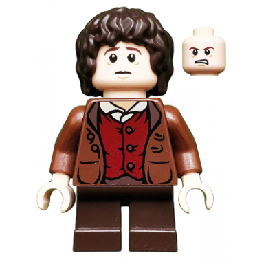 frodo baggins - reddish brown jacket dark brown legs