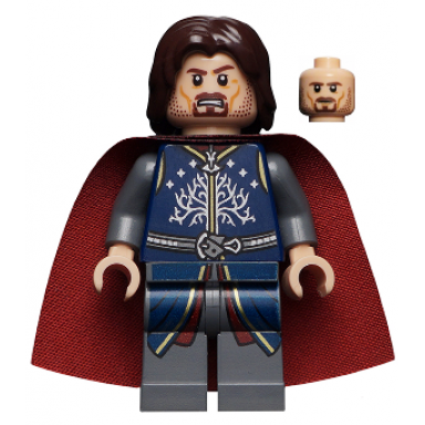 aragorn - dark red and black cape