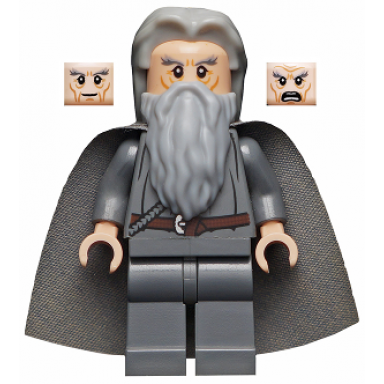gandalf the grey - hair and cape